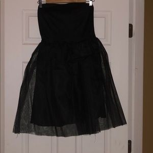 Strapless Tule Dress